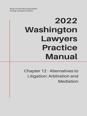 cover image of Washington Lawyers Practice Manual Chapter 12